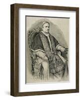 Pius IX (1792-1878). Italian Pope-null-Framed Giclee Print