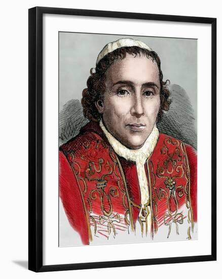 PIUS VII (1740-1829). Italian Pope.-Tarker-Framed Giclee Print