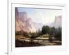 Piute Indian Camp, Yosemite, 1890-Thomas Hill-Framed Giclee Print