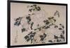 Pivoines et papillons-Katsushika Hokusai-Framed Giclee Print