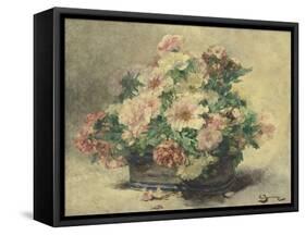 Pivoines-Georges Jeannin-Framed Stretched Canvas