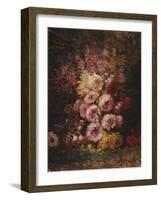 Pivoines-Félix Ziem-Framed Giclee Print