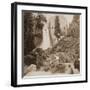 Piwayac - Vernal Fall - 300 ft. Yosemite, California, 1861-Carleton Watkins-Framed Art Print