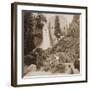 Piwayac - Vernal Fall - 300 ft. Yosemite, California, 1861-Carleton Watkins-Framed Art Print