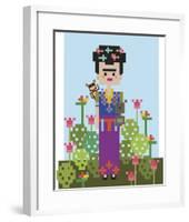 Pixel Artist-Larisa Hernandez-Framed Giclee Print