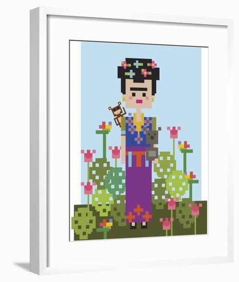 Pixel Artist-Larisa Hernandez-Framed Giclee Print