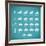 Pixel Weather Icons-amovita-Framed Art Print