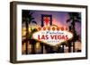 Pixelusa - Fabulous Vegas-Philippe HUGONNARD-Framed Art Print