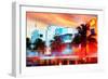 Pixelusa - Miami Art Deco-Philippe HUGONNARD-Framed Art Print