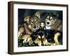 Pixie Dogs - Fairy Dog Picture-Jasmine Becket-Griffith-Framed Art Print