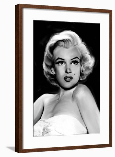 Pixie Marilyn-Jerry Michaels-Framed Art Print