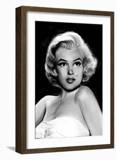 Pixie Marilyn-Jerry Michaels-Framed Art Print