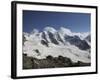 Piz Palu, in the Bernina Region, Swiss Alps, Switzerland, Europe-Angelo Cavalli-Framed Photographic Print