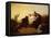 Pizarro Seizing the Inca of Peru, 1846-John Everett Millais-Framed Stretched Canvas