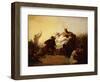 Pizarro Seizing the Inca of Peru, 1846-John Everett Millais-Framed Premium Giclee Print