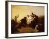 Pizarro Seizing the Inca of Peru, 1846-John Everett Millais-Framed Giclee Print