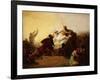 Pizarro Seizing the Inca of Peru, 1846-John Everett Millais-Framed Giclee Print