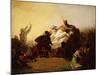 Pizarro Seizing the Inca of Peru-John Everett Millais-Mounted Giclee Print