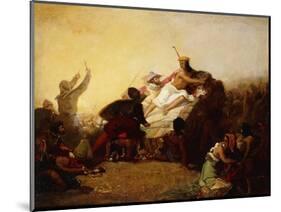 Pizarro Seizing the Inca of Peru-John Everett Millais-Mounted Giclee Print