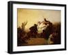 Pizarro Seizing the Inca of Peru-John Everett Millais-Framed Giclee Print