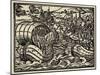 Pizarro Sets Sail from Panama to Conquer Peru-null-Mounted Art Print