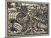 Pizarro Sets Sail from Panama to Conquer Peru-null-Mounted Art Print