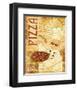 Pizza and Pasta I-Veronique-Framed Art Print