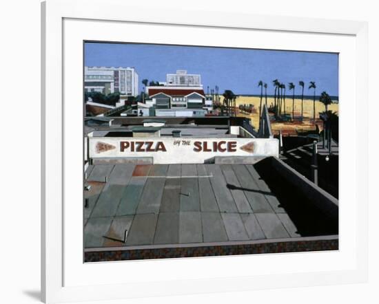 Pizza by the Slice, 2002-Peter Wilson-Framed Giclee Print