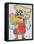 Pizza Chef-Tim Nyberg-Framed Stretched Canvas