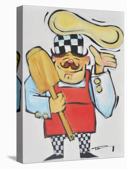 Pizza Chef-Tim Nyberg-Stretched Canvas