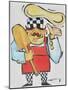 Pizza Chef-Tim Nyberg-Mounted Giclee Print