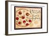 Pizza Fixes Everything-Dan Dipaolo-Framed Art Print