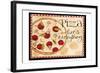 Pizza Fixes Everything-Dan Dipaolo-Framed Art Print