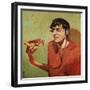 Pizza Guy-Thomas MacGregor-Framed Giclee Print