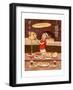 Pizza in Box-John Howard-Framed Giclee Print