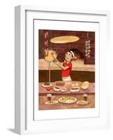 Pizza in Box-John Howard-Framed Giclee Print