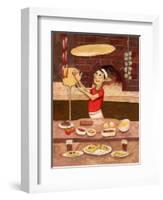 Pizza in Box-John Howard-Framed Giclee Print