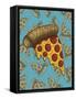 Pizza Is Life-Lauren Ramer-Framed Stretched Canvas