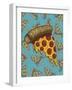 Pizza Is Life-Lauren Ramer-Framed Giclee Print