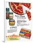 Pizza Mix Ad, 1960-null-Framed Giclee Print