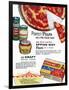 Pizza Mix Ad, 1960-null-Framed Giclee Print