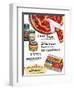 Pizza Mix Ad, 1960-null-Framed Giclee Print