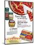 Pizza Mix Ad, 1960-null-Mounted Giclee Print