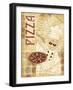 Pizza & Pasta I-Veronique-Framed Giclee Print