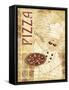 Pizza & Pasta I-Veronique-Framed Stretched Canvas