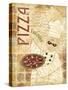 Pizza & Pasta I-Veronique-Stretched Canvas