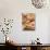 Pizza with Salami, Cheese and Olives, Pieces Cut-null-Stretched Canvas displayed on a wall