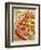 Pizza with Salami, Mushrooms, Tomatoes, Leek, Mozzarella and Chillis-Ira Leoni-Framed Photographic Print