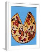 Pizza-Sarah Thompson-Engels-Framed Giclee Print