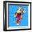 Pizzameng-Andrea Buenfil-Framed Art Print